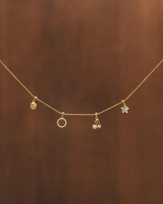 Diamond Star Charm - Guld