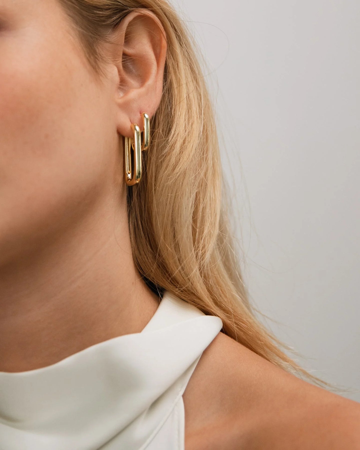 Edge Hoops - Guld