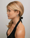 Edge Hoops - Silver