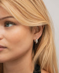 Dome Hoops - Silver