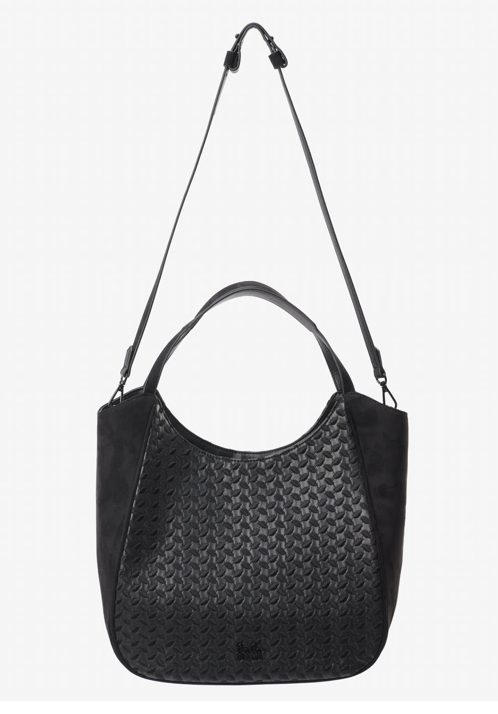 Shopper Mar - Heritage Embroidery Black