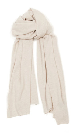 Cashmere Scarf "Signature" - Beige