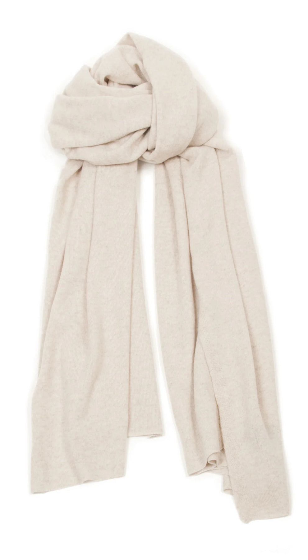 Cashmere Scarf "Signature" - Beige