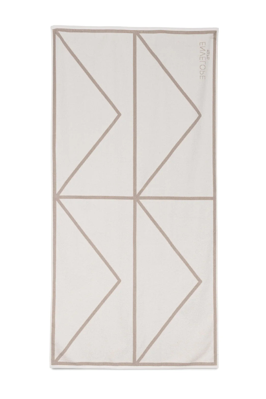 Signature Towel - White/Sand