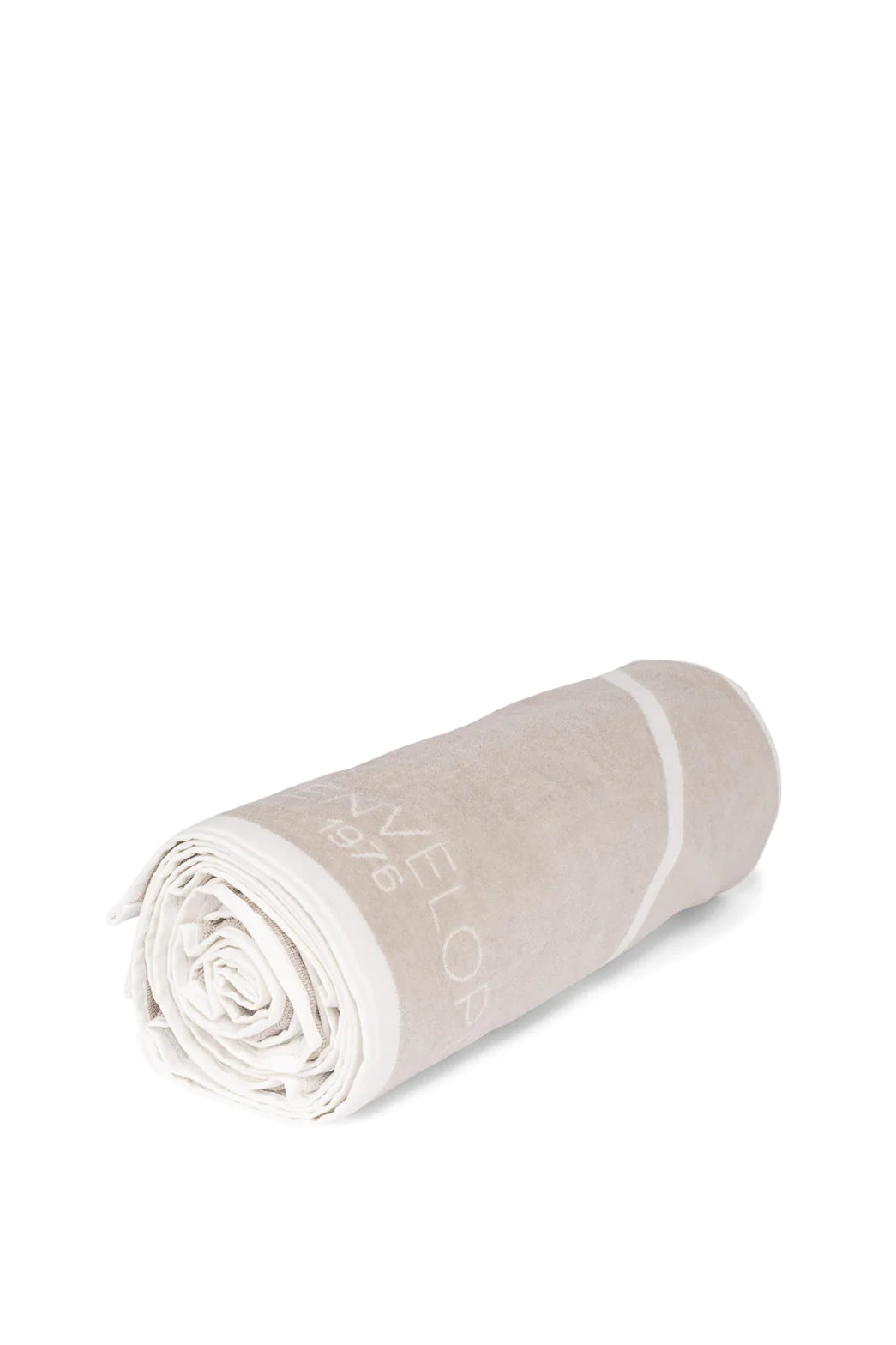Signature Towel - White/Sand