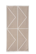Signature Towel - White/Sand