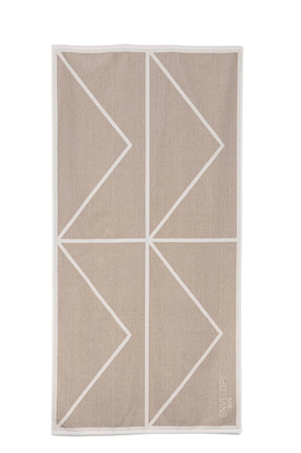 Signature Towel - White/Sand