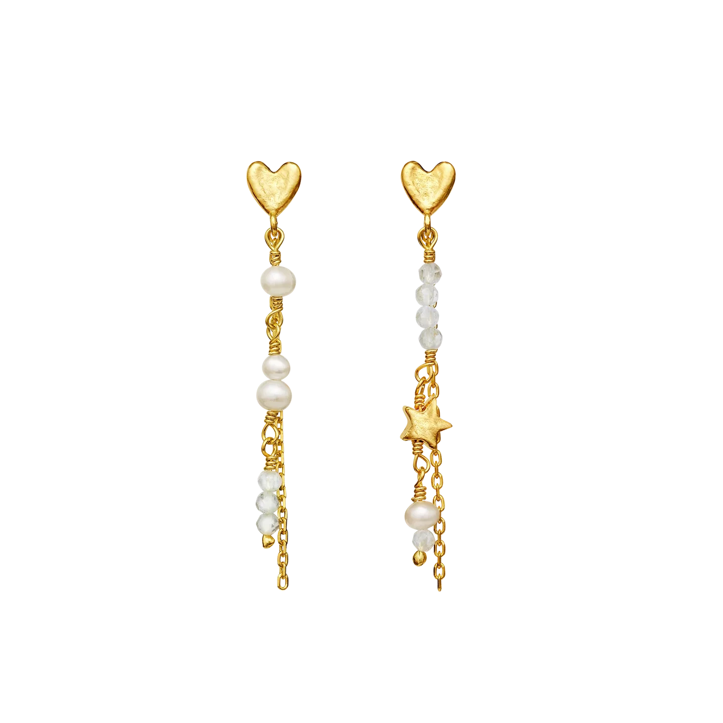 Silma Earrings - Guld