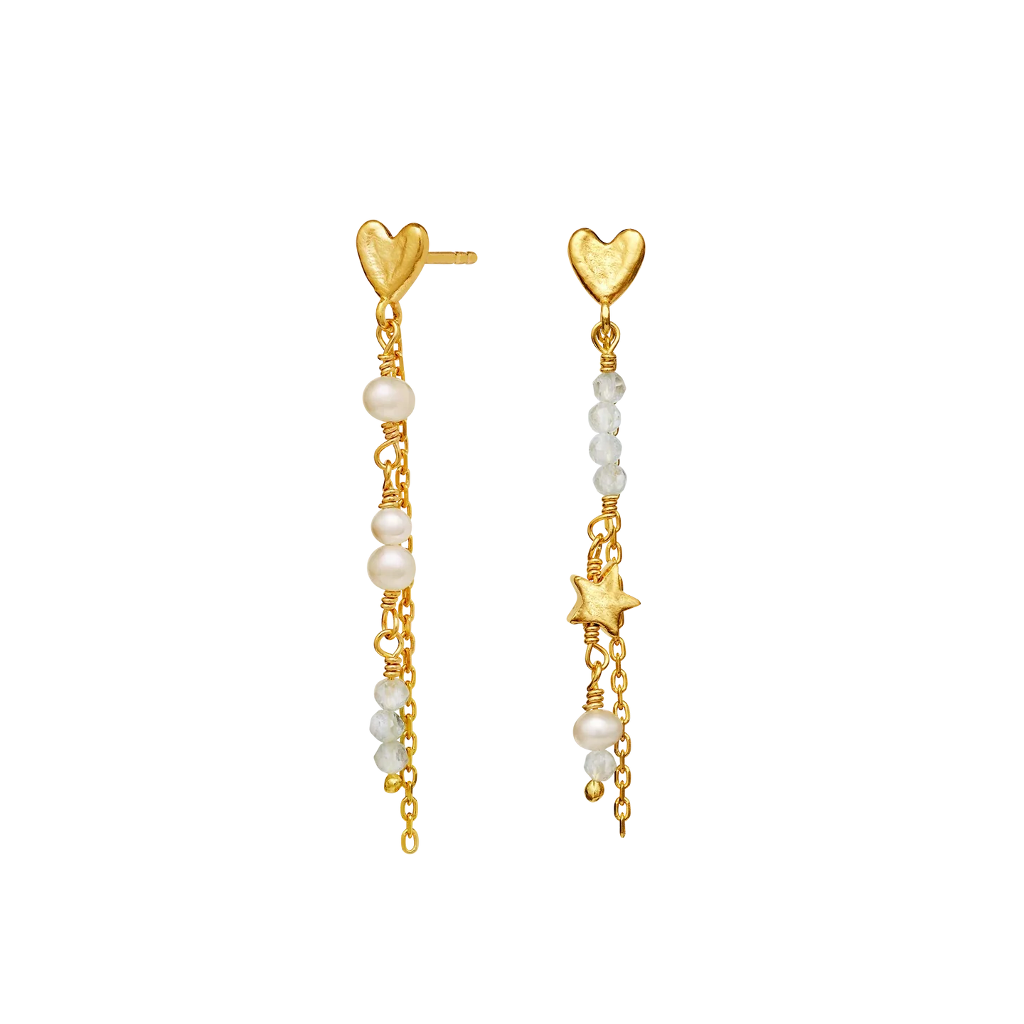 Silma Earrings - Guld
