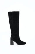 Siwa Suede Knee Boot - Black