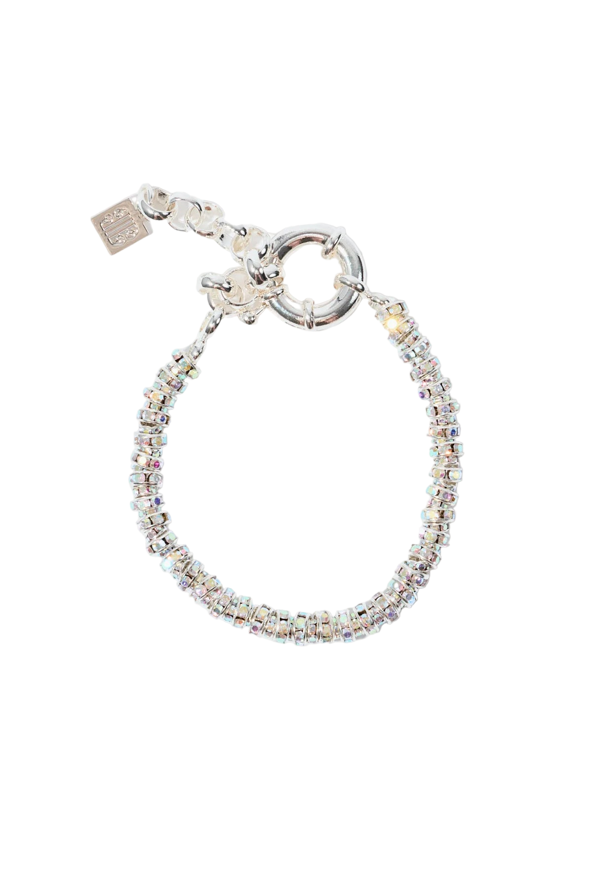 Skinny Diamond Bracelet - Silver