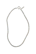 Skinny Diamond Necklace - Silver