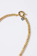 Skinny Diamond Necklace - Guld