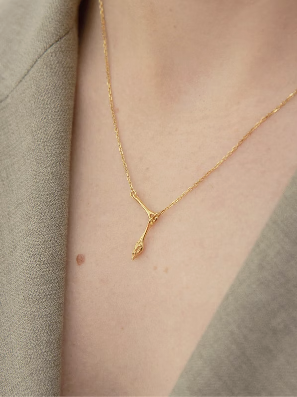 Carrion Halsband - Guld