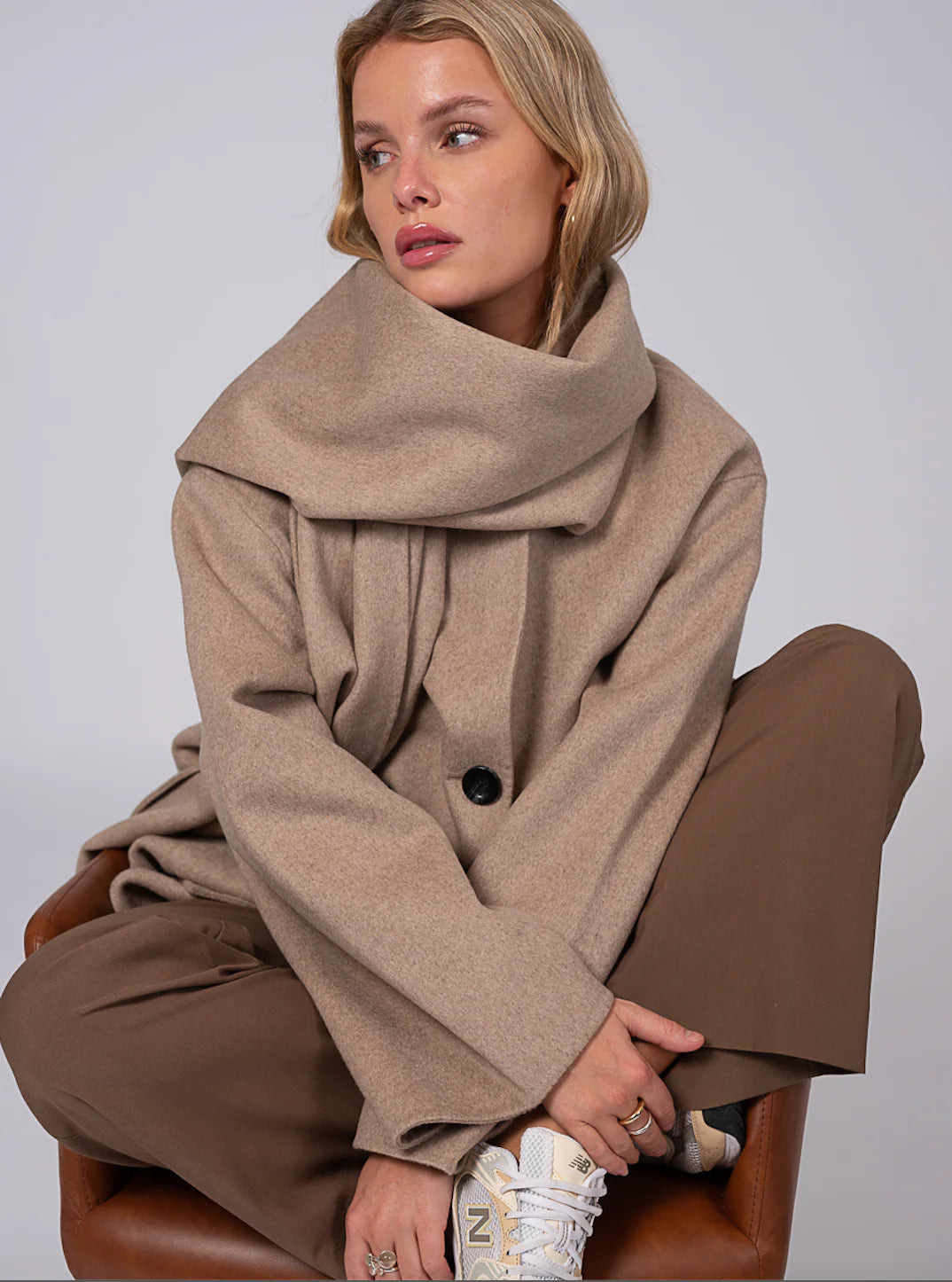 Sandy Wool Jacket - Sand