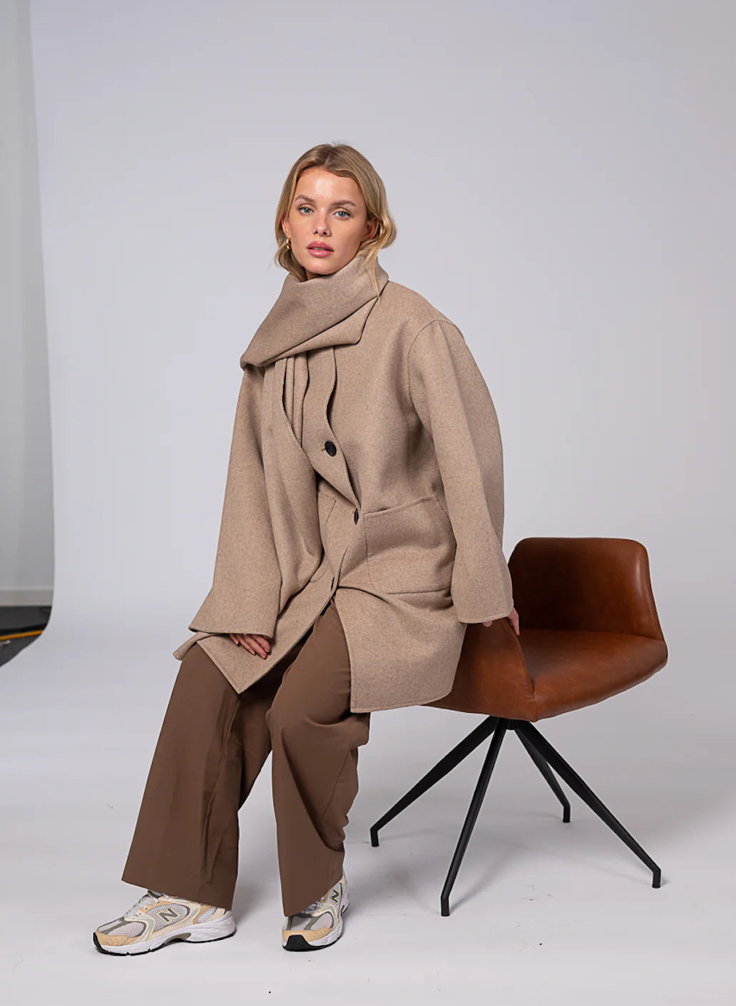 Sandy Wool Jacket - Sand