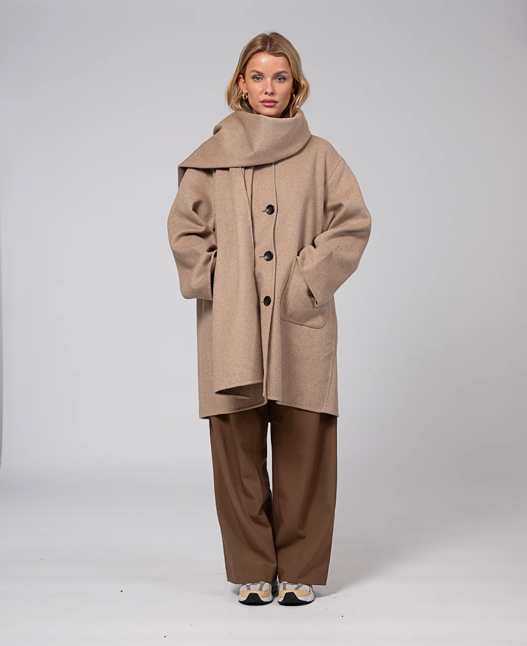 Sandy Wool Jacket - Sand