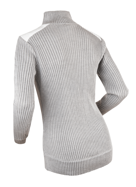 Half Zip Comfy - Snow White