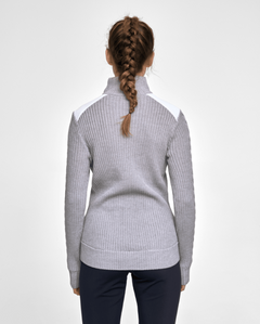 Half Zip Comfy - Snow White