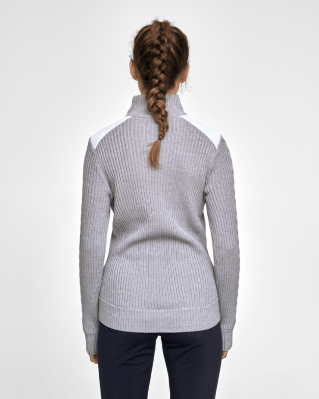 Half Zip Comfy - Snow White