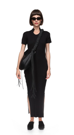 Babba Rib Dress - Black