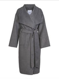 Clermonte Ana Coat Wool Mix - Grå