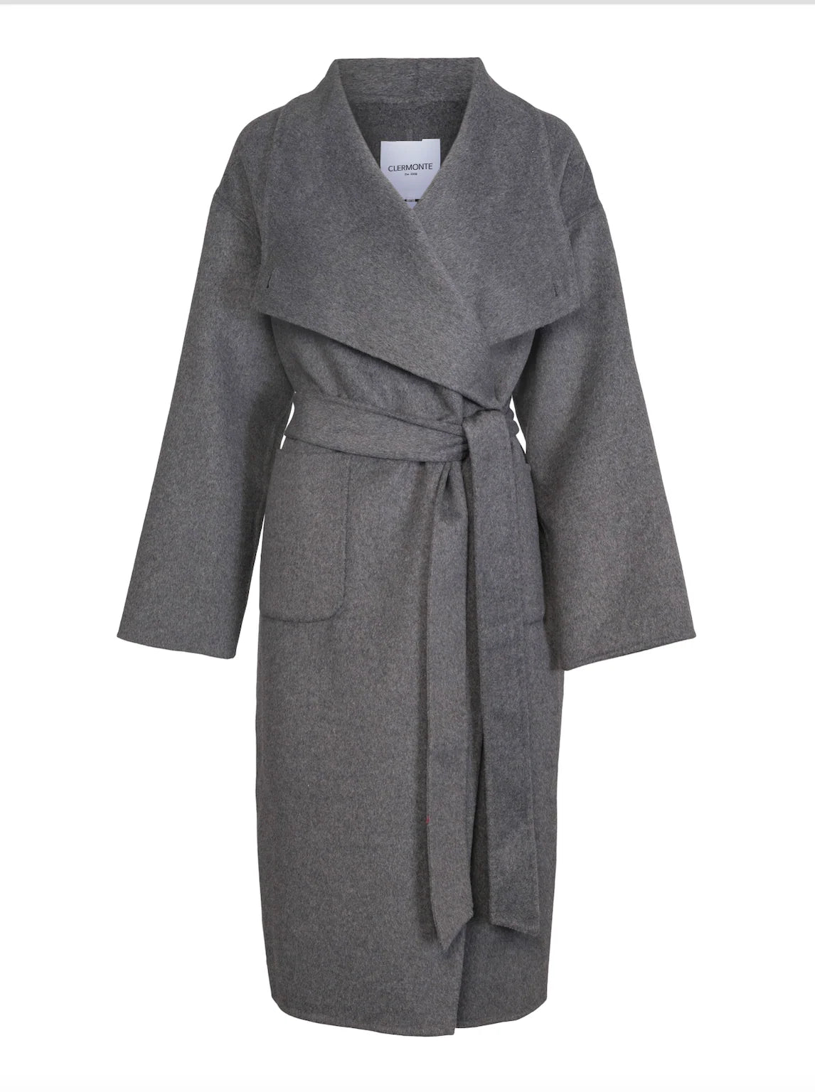 Clermonte Ana Coat Wool Mix - Grå