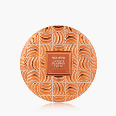 3-Wick Tin Candle - New Spiced Pumpkin Latte