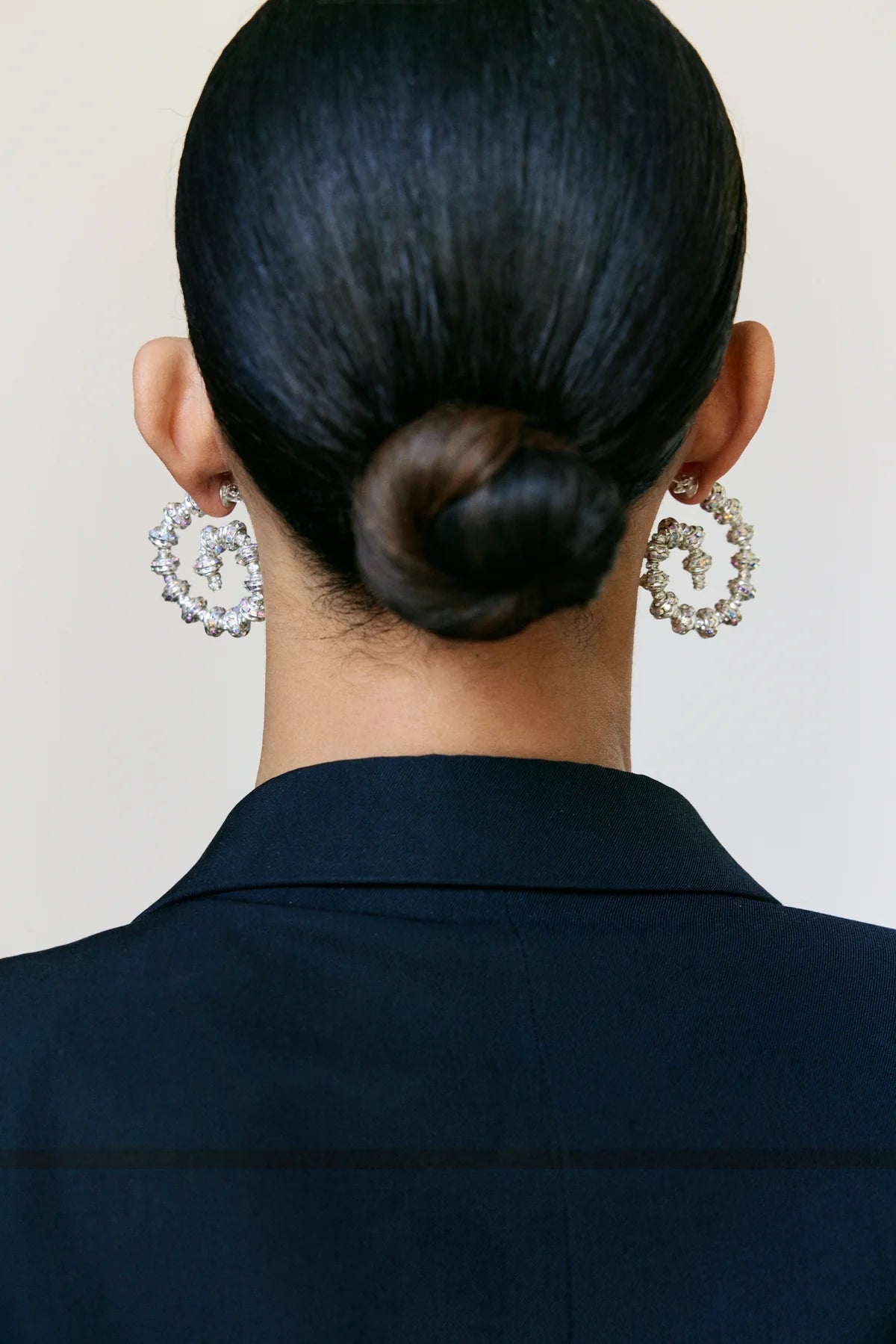 Spiral Hoops - Silver