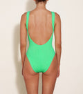 Square Neck Swim - Lime