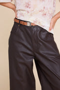St. Barths Leather - Brun