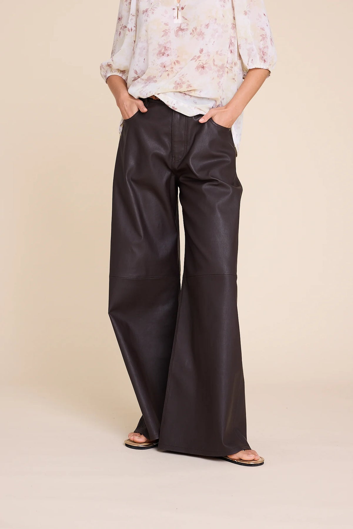 St. Barths Leather - Brun