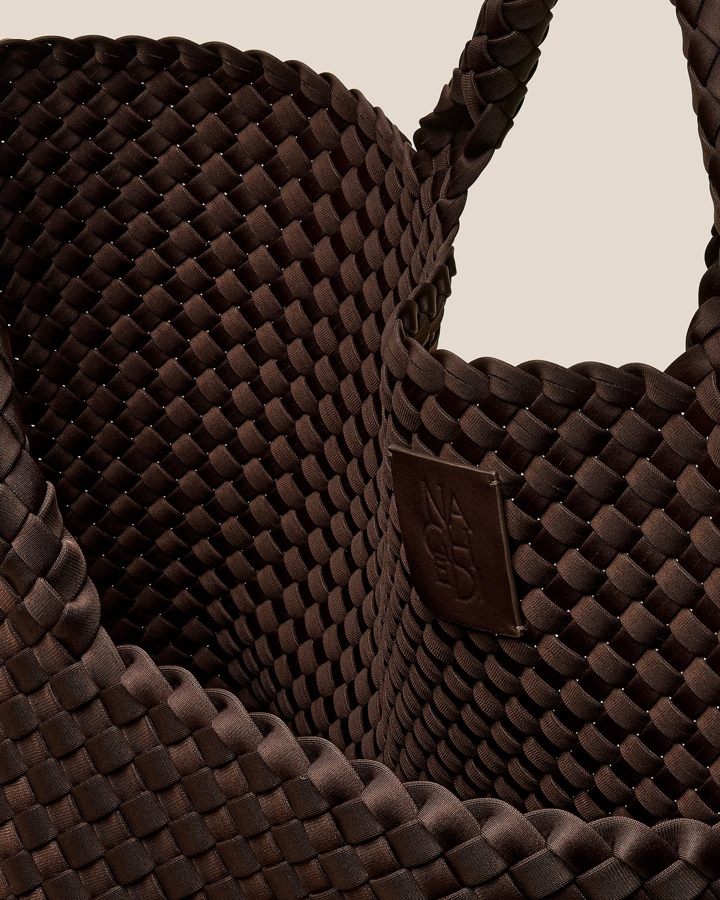 St Barths Large Tote - Chocolate