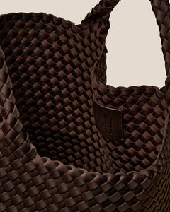 St Barths Medium Tote - Chocolate