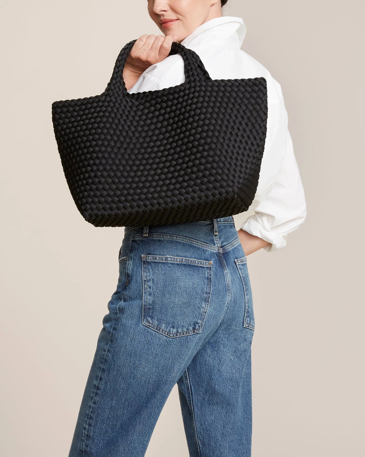 St Barths Medium Tote - Onyx