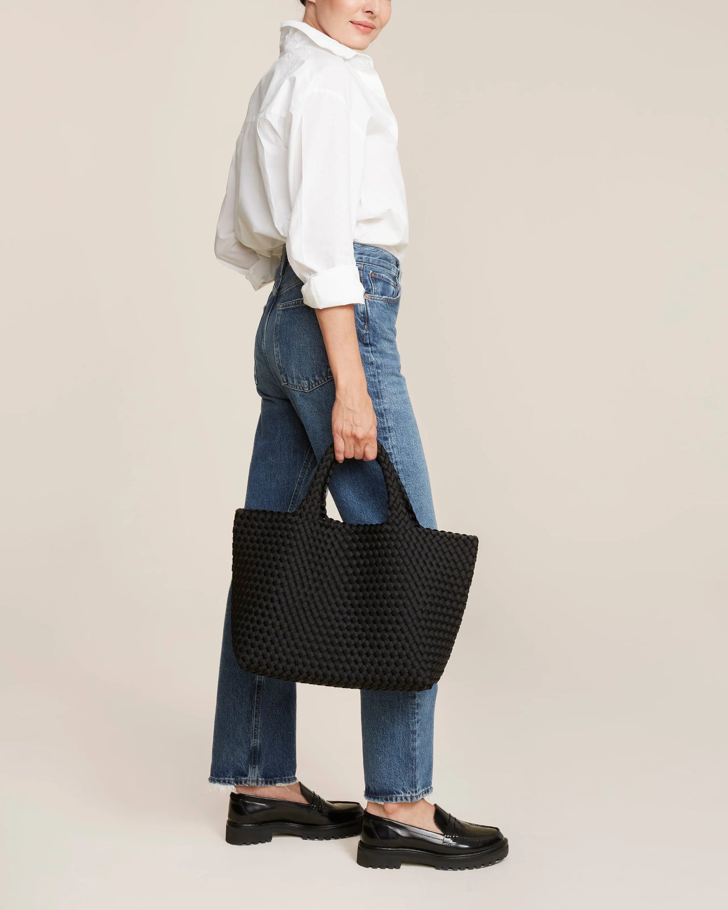 St Barths Medium Tote - Onyx