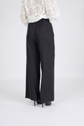 Loisecc Linen Pant - Black