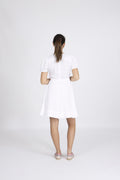 Zenya Linen Dress - White