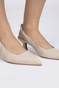 A6072 - Ecru Sand Suede