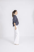 Callumcc Frill Ss Shirt - Ink