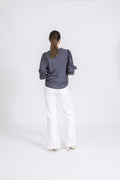 Callumcc Frill Ss Shirt - Ink