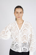Violacc Anglaise Shirt - White