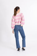 Leia Sweater - Super Pink