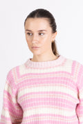 Leia Sweater - Super Pink