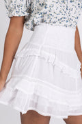 Vilde Voile Skirt - White