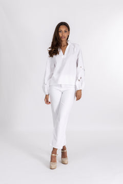 Frida Blouse - White