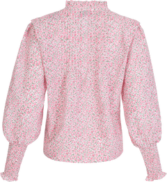 Emma Poplin Blouse - Pink