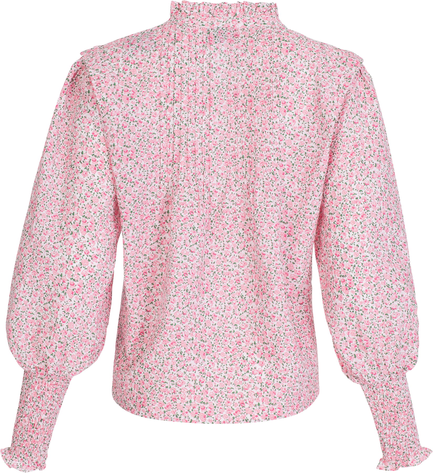 Emma Poplin Blouse - Pink