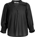 Callumcc Frill Ss Shirt - Black