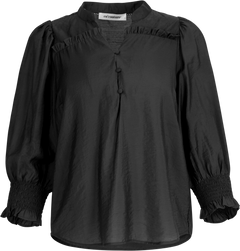 Callumcc Frill Ss Shirt - Black
